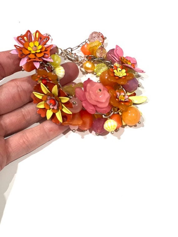 1960's Flower Power Bracelet - image 3