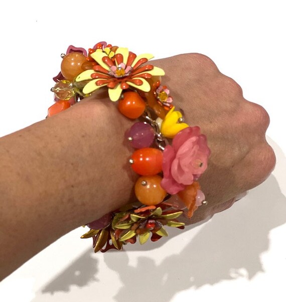 1960's Flower Power Bracelet - image 4