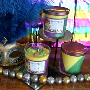 Mardi Gras King Cake Candle – New Orleans-Inspired Scent