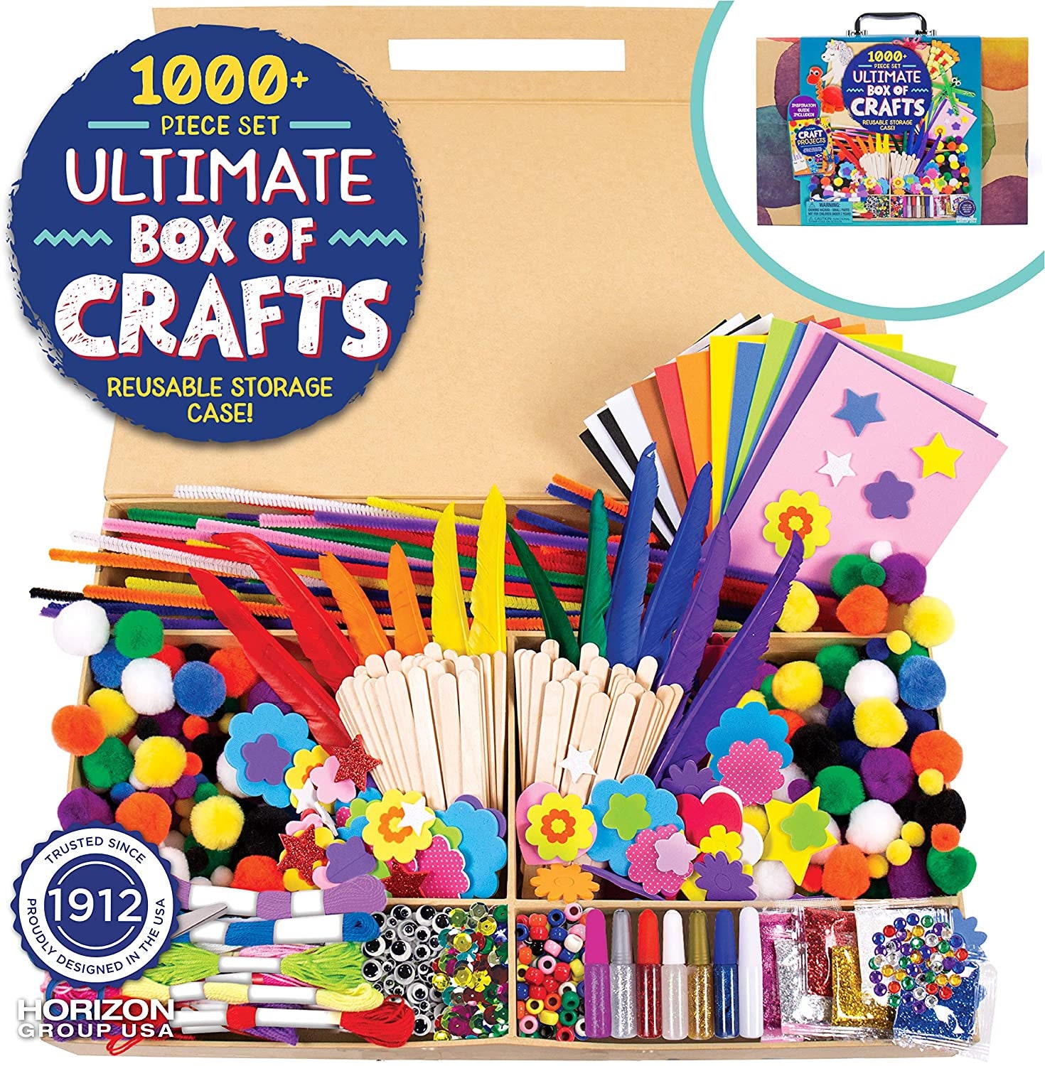 Ultimate Craft Box Art and Craft Activities 1000 Piece Set - Etsy