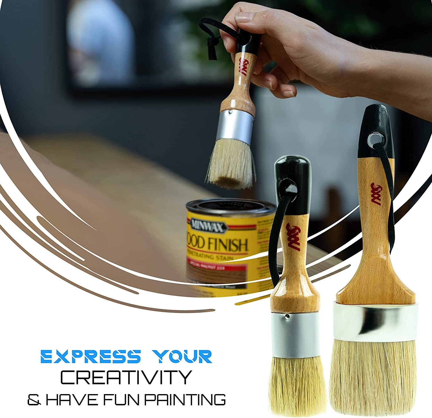 Chalk and Wax Paint Brush Furniture Set Painting or Waxing Etsy