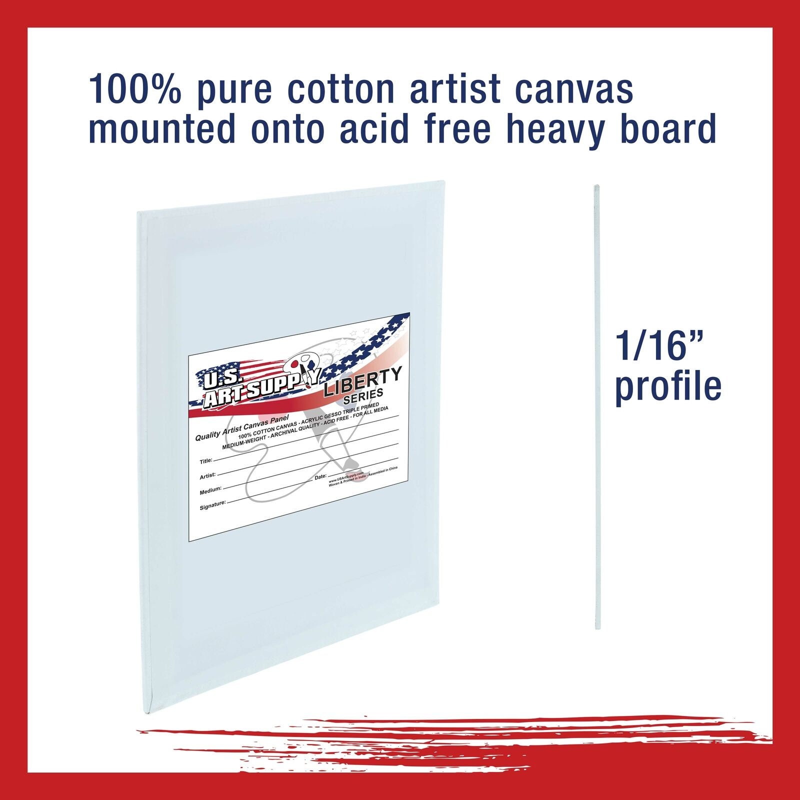Blick Studio Cotton Canvas Panel - 16 x 20 - BLICK Art Materials