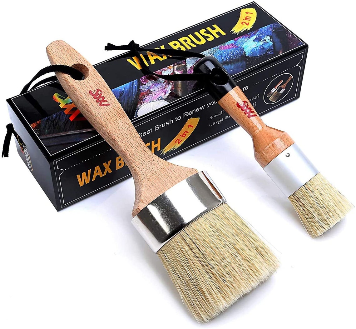 Chalk and Wax Paint Brush Furniture Set Painting or Waxing Etsy