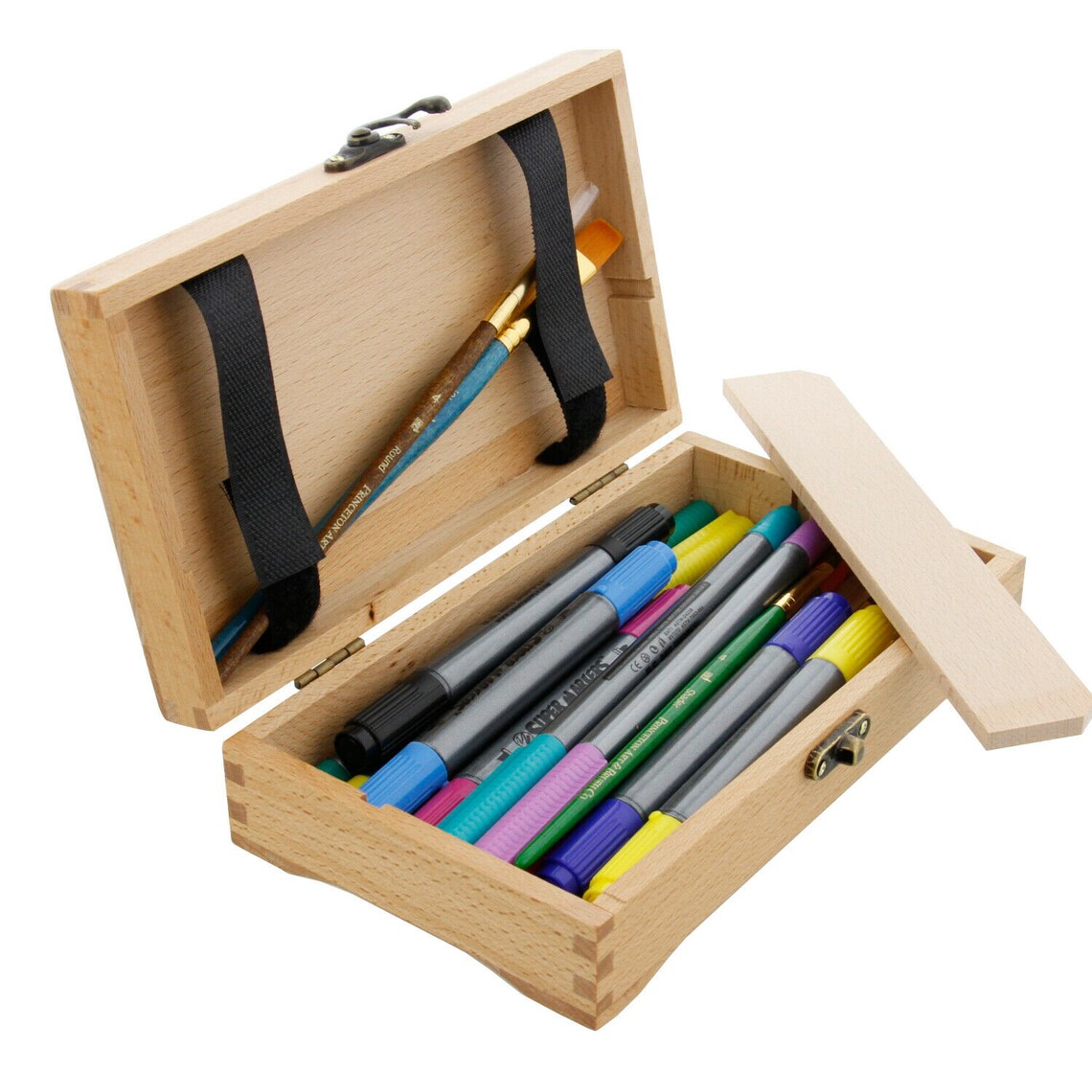 US Art Supply Small Artist Tool and Brush Storage Box With Etsy