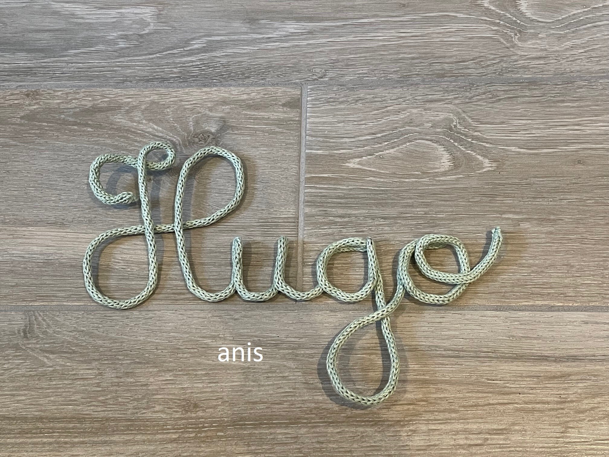 Prénom Tricotin Personnalisé