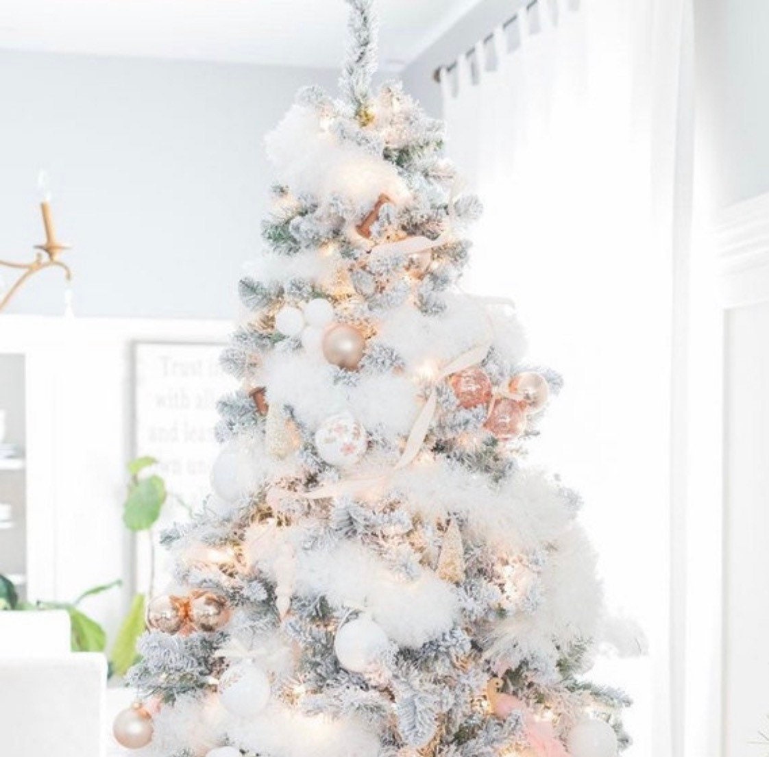 Real Feather Garland White Feather Garland christmas Etsy