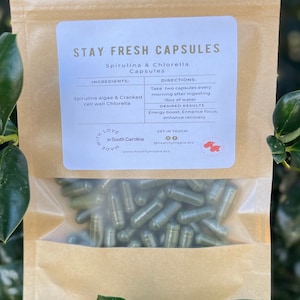 Spirulina | Chlorella | Capsules