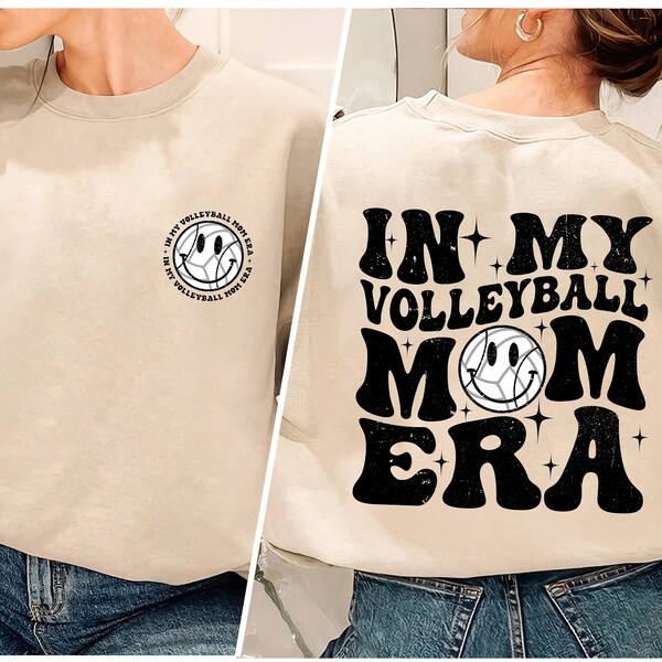 Volleyball Mom Era Sweatshirt - Etsy