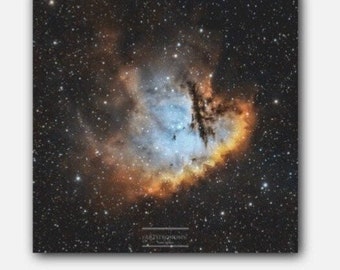 Pacman Nebula by ARTstronomy *CANVAS*