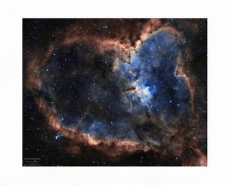 Heart Nebula by ARTstronomy *ALUMINUM*