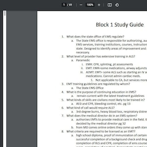 EMT-studiegidsen - 80+ pagina&#39;s