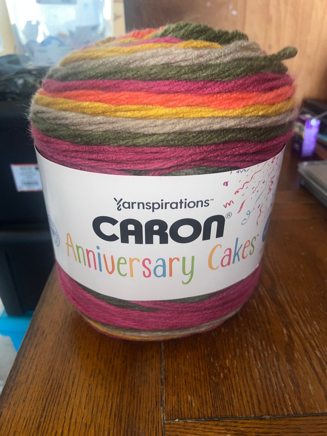 DESTASHING Caron Anniversary Cake in TROPICAL BUTTERFLIES Etsy