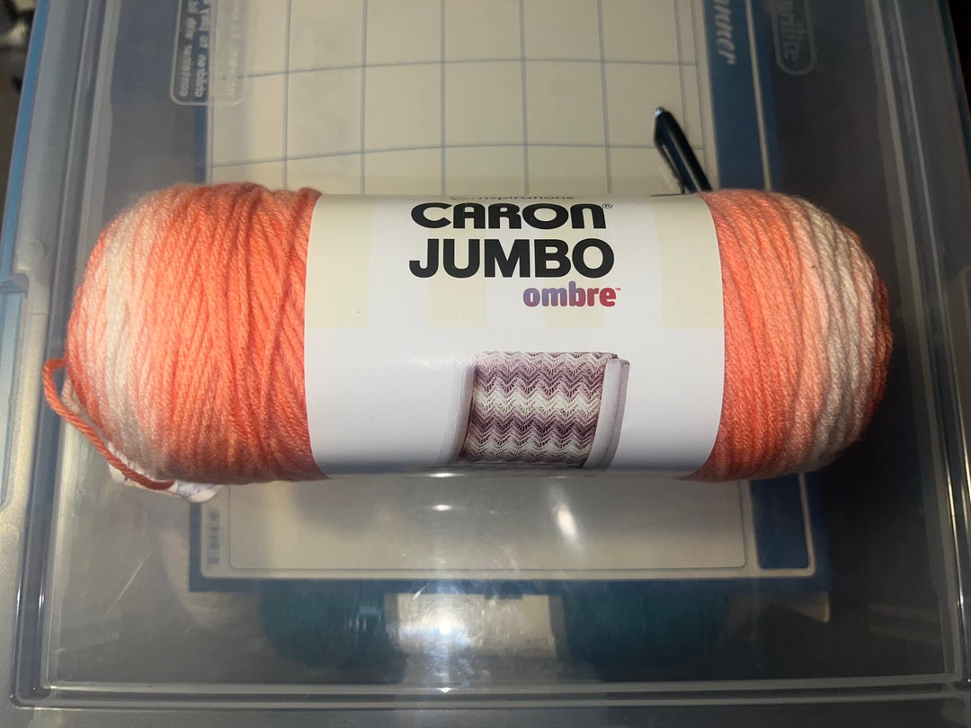 Caron Jumbo Ombre Blossom Yarn - 2 Pack Of 12oz/340g