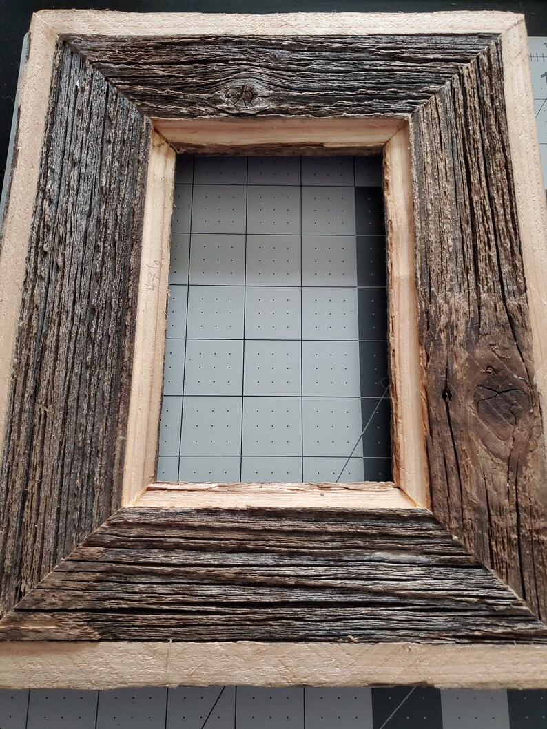 Barn Wood Picture Frames Rustic Picture Frames Handcrafted Etsy