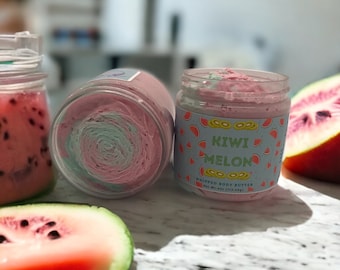 Whipped Body Butter |Body Butter|Kiwi Watermelon