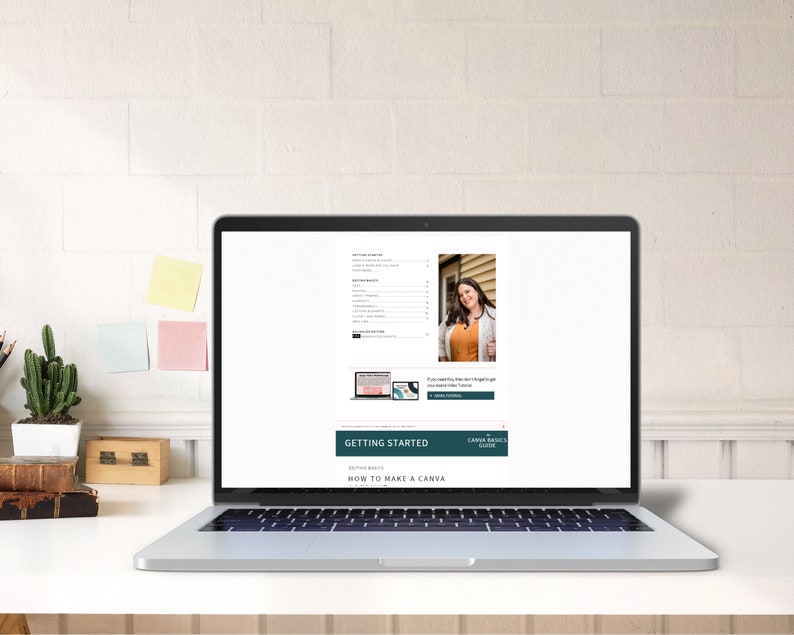 Canva the Basics Guide, How to Use Canva for Beginners, Getting Started