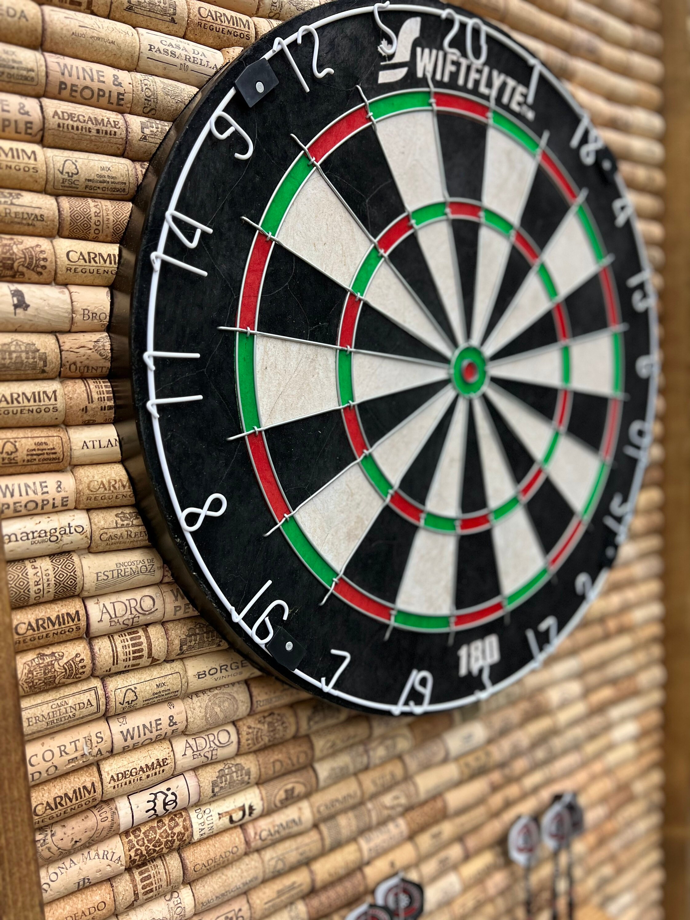 Wine Cork Dartboard Etsy