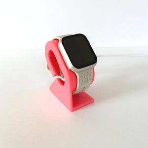 3D Printed Apple Watch Charger Dock, Sleek, Functional, Modern, Charging Stand, Holder, Gift