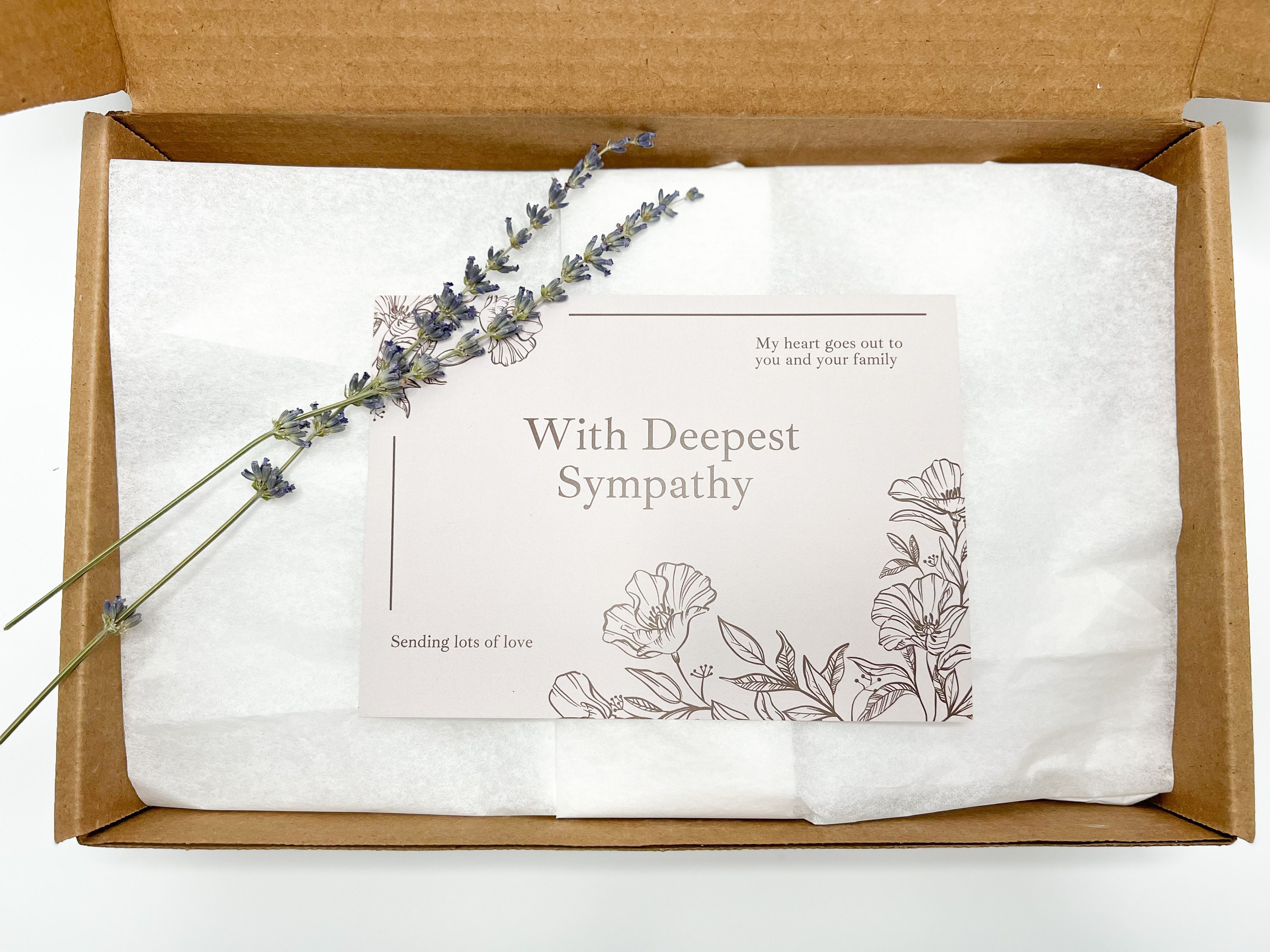Sympathy Care Package Grief Package Care Package Grief Box Bereavement