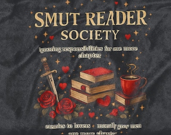 Manta de la Sociedad de Lectores de Romance Oscuro, Regalo para Lectores de Romance Oscuro, Manta para Lectores de Romance de Booktok, Manta de Romance de Hombres Moralmente Grises, Regalo de Libro de Enemigo a Amante