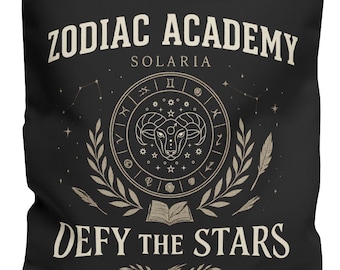 Bolso tote personalizado de Zodiac Academy, bolso de astrología, bolso de horóscopo, bolso tote celestial, regalos para amantes de la astrología, bolso tote personalizado, bolso tote para amantes de los libros