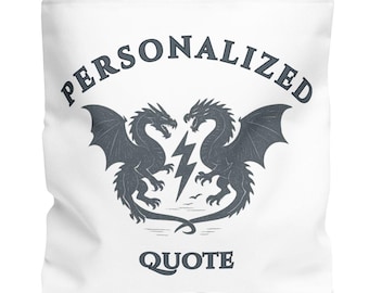 Bolso de mano personalizado con diseño de dragón, bolso con cita de fantasía personalizada, regalo para amantes de los libros de dragones, regalos para fans, bolso de mano para lectores de fantasía, regalo personalizado para amantes de los libros