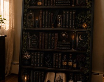 Dark Academia Wall Art, Book Quote Print, Moody Library Decor, Vintage Literary Poster, Book Lover Gift, Reading Room Art