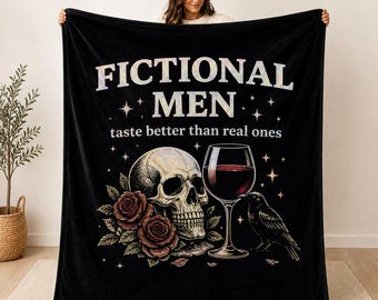 Manta de romance oscuro, manta para lectores de literatura erótica, manta para amantes de los libros, manta acogedora para leer, manta decorativa para lectores de romance