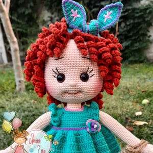 Handgemachte gehäkelte Amigurumi-Puppe, Bio-Sleepmate-Spielzeug