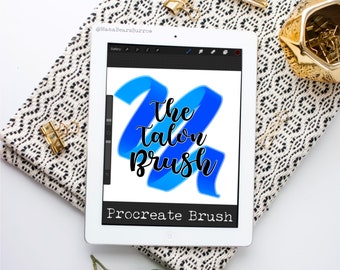 The Talon Brush, Procreate Brush, Procreate Accessories, iPad Art, Graphic Design, Digital Art, Graphic Arts