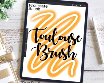 Toulouse Brush, Procreate Brush, Procreate Accessories, iPad Art, Graphic Design, Digital Art, Graphic Arts