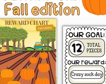 Pumpkin Patch Fall Reward Jar, Classroom Rewards, Individual Student Rewards, Incentives for Class, Classroom Bulletin Decor