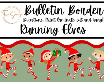 Classroom Bulletin Border, Bulletin Board Border, Printable Classroom Decorations, PDF Format