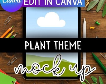 iPad Mockup for Canva | Drag-and-Drop Frame | Teacher Resource Display | Digital Educational Mock Ups | TPT Seller Resources