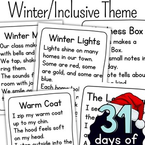 Winter Reading Passages K-1 – Inclusive Fluency Practice (PDF)