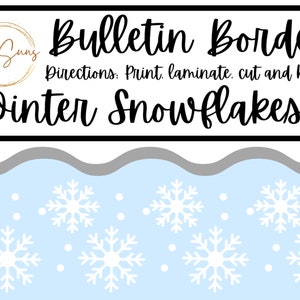 Classroom Bulletin Border, Bulletin Board Border, Printable Classroom Decorations, PDF Format
