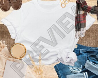 Maqueta de camiseta moderna, vista plana de la camiseta, fondo digital, maqueta de camiseta, maqueta de fondo digital, imagen JPG de alta resolución