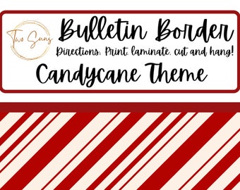 Classroom Bulletin Border, Bulletin Board Border, Printable Classroom Decorations, PDF Format