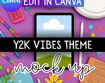 iPad Mockup for Canva | Drag-and-Drop Frame | Teacher Resource Display | Digital Educational Mock Ups | TPT Seller Resources