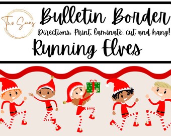 Classroom Bulletin Border, Bulletin Board Border, Printable Classroom Decorations, PDF Format