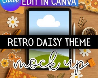 iPad Mockup for Canva | Drag-and-Drop Frame | Teacher Resource Display | Digital Educational Mock Ups | TPT Seller Resources
