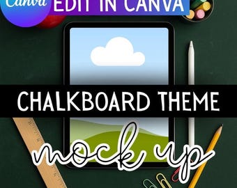 iPad Mockup for Canva | Drag-and-Drop Frame | Teacher Resource Display | Digital Educational Mock Ups | TPT Seller Resources