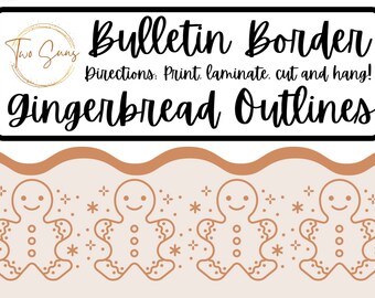 Classroom Bulletin Border, Bulletin Board Border, Printable Classroom Decorations, PDF Format