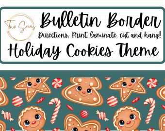 Classroom Bulletin Border, Bulletin Board Border, Printable Classroom Decorations, PDF Format