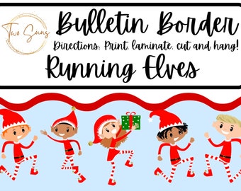 Classroom Bulletin Border, Bulletin Board Border, Printable Classroom Decorations, PDF Format
