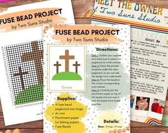 Easter Fuse Bead Pattern, Arts and Crafts, Art Project