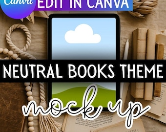 iPad Mockup for Canva | Drag-and-Drop Frame | Teacher Resource Display | Digital Educational Mock Ups | TPT Seller Resources
