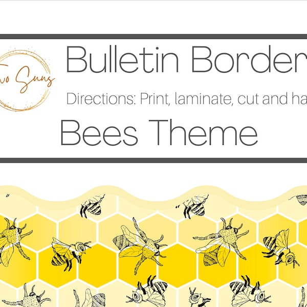 Bulletin Border Etsy