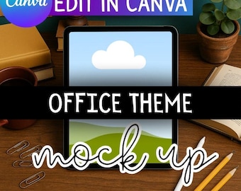 iPad Mockup for Canva | Drag-and-Drop Frame | Teacher Resource Display | Digital Educational Mock Ups | TPT Seller Resources