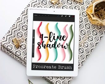 Shadow Brush, Procreate Brush, Procreate Accessories, iPad Art, Graphic Design, Digital Art, Graphic Arts